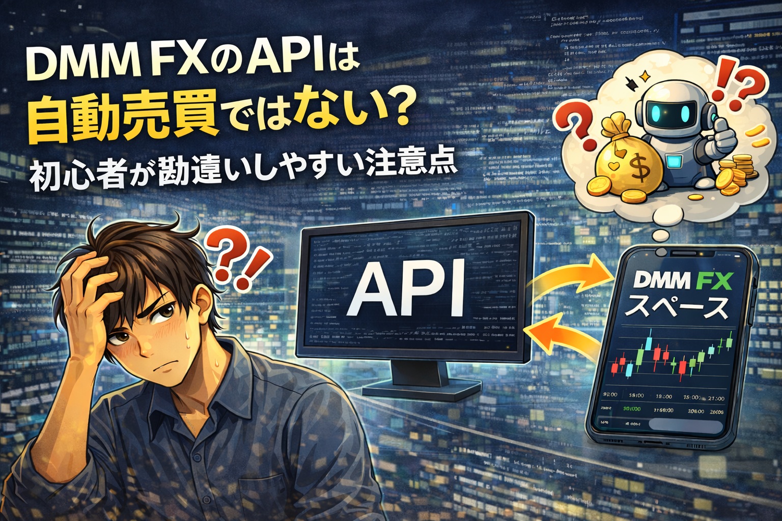 DMM FXのAPIは自動売買ではない？初心者が勘違いしやすい注意点 | SAWADA MEDIA