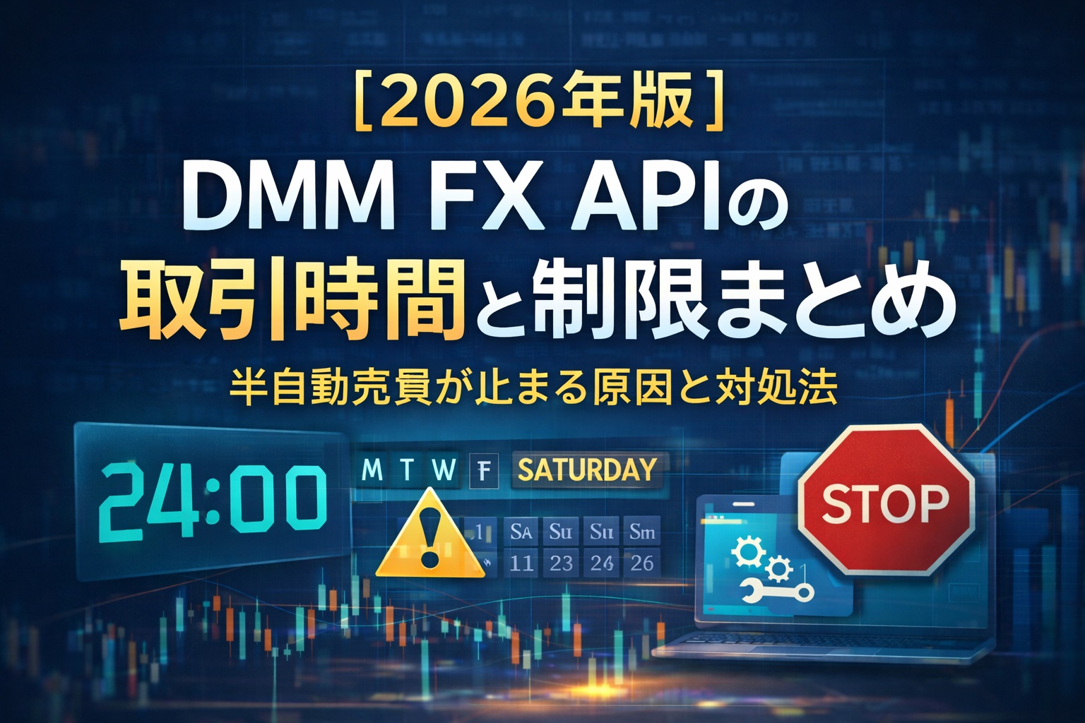 2026年版】DMM FX APIの取引時間と制限まとめ｜時間外エラー対策 | SAWADA MEDIA